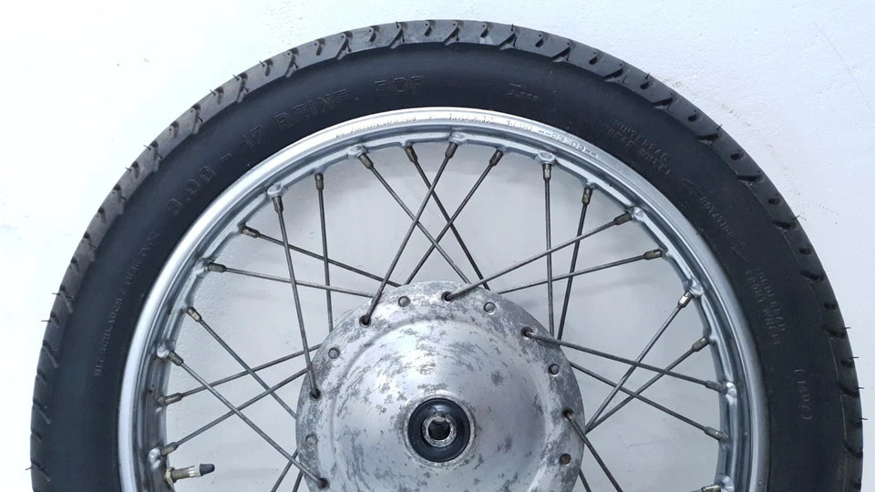 Roue avant Honda CM 125 T 1980 Réf : 44701-419-671