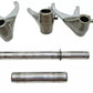 Fourchettes & axes Yamaha DT125LC 1987 n°12 Réf : 10V-18511-00-00