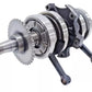 Vilebrequin complet Honda CM 125 T 1978 n°4 Réf : 13000-402-000
