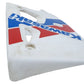 Ouie de radiateur gauche Kawasaki KMX 125 1988 Réf : 4908950476F