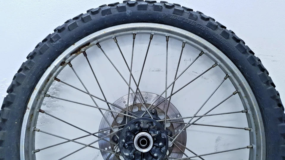 Roue avant Kawasaki KMX 125 1988 Réf : 410251204