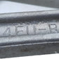 Rear right footrest Yamaha TDR 125 1998 Ref: 4FU2742L0000