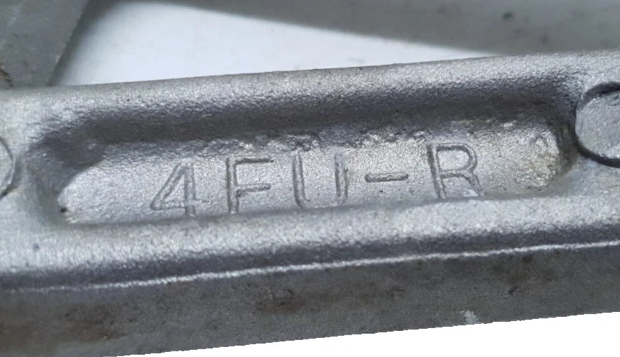 Rear right footrest Yamaha TDR 125 1998 Ref: 4FU2742L0000