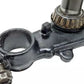 Té de fourche inférieur Yamaha DT125LC 1987 n°3 Réf : 53V-23340-00-90