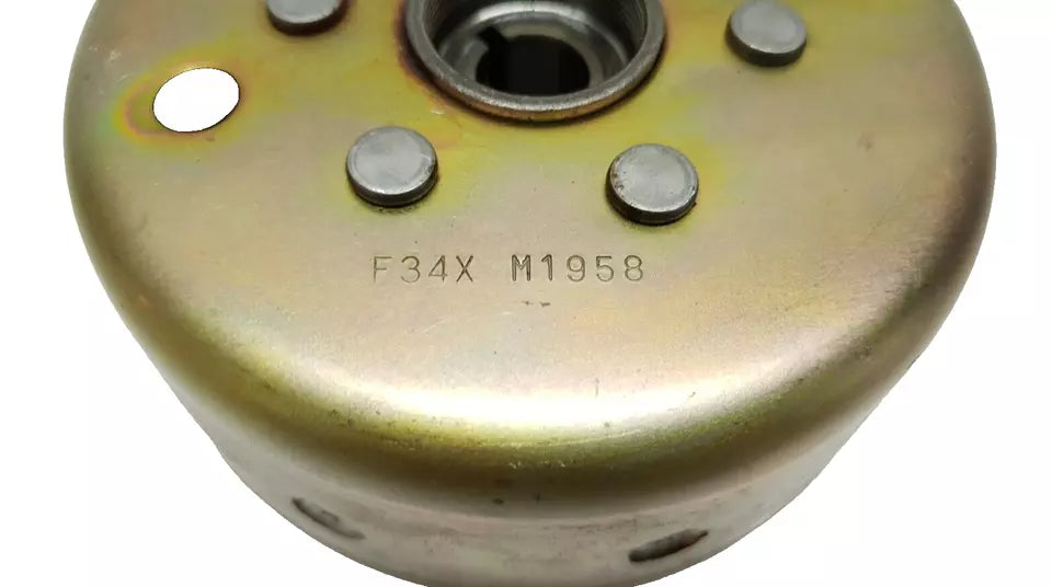 Rotor d'allumage Yamaha DT125LC 1987 n°8 Réf : 34X-85550-M1-00