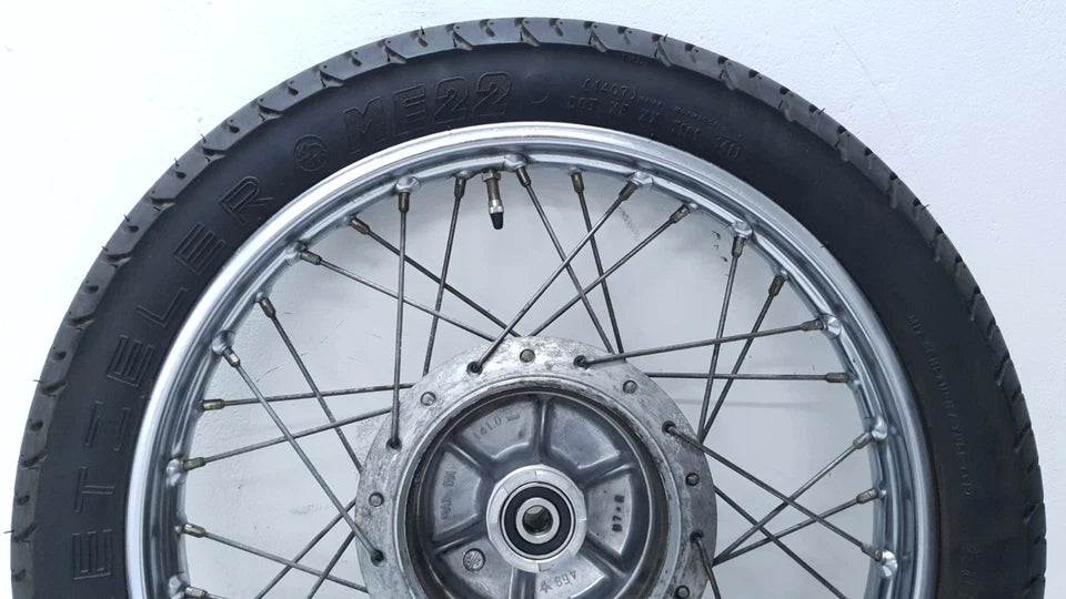 Roue avant Honda CM 125 T 1980 Réf : 44701-419-671