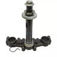 Té de fourche inférieur Yamaha DT125LC 1987 n°6 Réf : 53V-23340-00-90