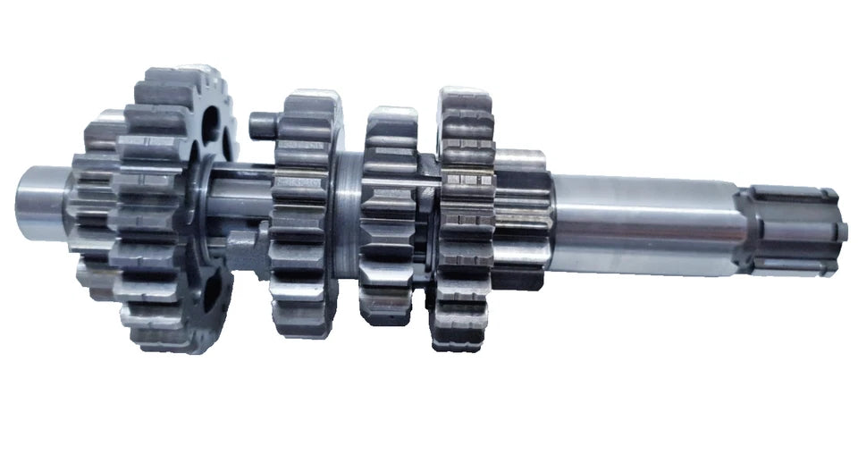 Arbre primaire de boite de vitesse Kawasaki KMX 125 1988 Réf : 131271138