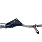 Ligne d'échappement gauche Honda CA 125 Rebel 1997 Réf : 18400-KEB-900