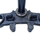 Té de fourche inférieur Kawasaki KMX 125 1988 Réf : 440371202