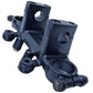 Té de fourche supérieur Kawasaki KMX 125 1988 Réf : 440391138