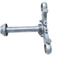 Té de fourche inférieur Yamaha TZR 50 2008 n°4 Réf : 5WXF33400000