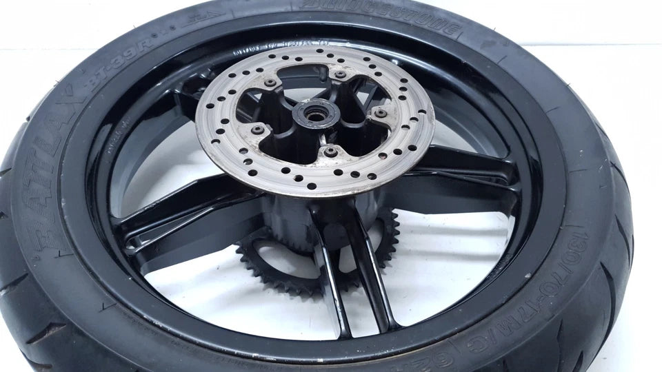 Roue arrière Yamaha TZR 50 2009 Réf : 5WXF53702000