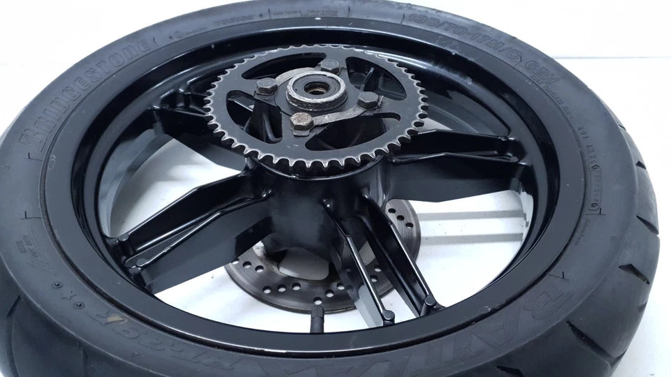 Roue arrière Yamaha TZR 50 2009 Réf : 5WXF53702000