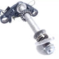 Té de fourche inférieur Yamaha YBR 125 2005 n°2 Réf : 5VL-F331X-00-00