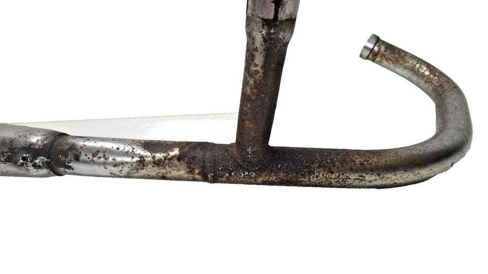 Ligne d'échappement gauche Honda CM 125 Custom 1995 Réf : 18400-KC2-770