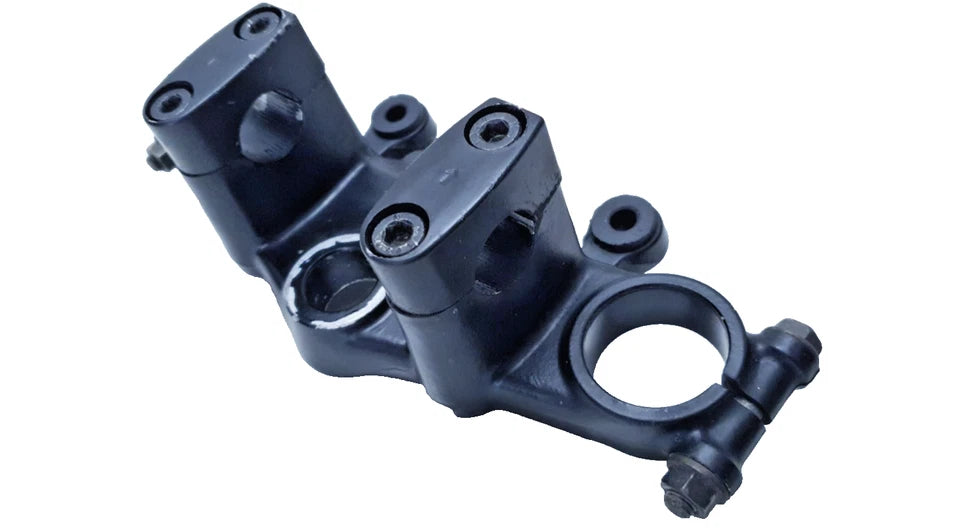 Té de fourche supérieur Kawasaki KMX 125 1988 Réf : 440391138