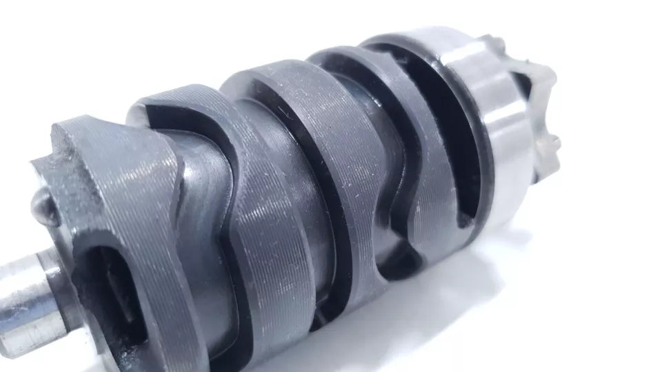 Barillet de sélection Yamaha DT125LC 1987 n°17 Réf : 10V-18540-00-00
