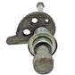 Axe de roue arrière Yamaha DT125LC 1987 n°6 Réf 37F-25381-00-00