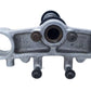 Té de fourche inférieur Yamaha DT125R 1997 n°2 Réf : 3BN233400000