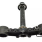 Té de fourche inférieur Yamaha DT125LC 1987 n°12 Réf : 53V-23340-00-90