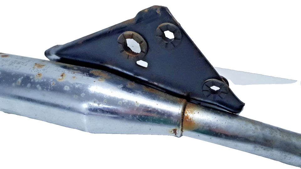 Ligne d'échappement droite Honda CA 125 Rebel 1997 Réf : 18300-KEB-900