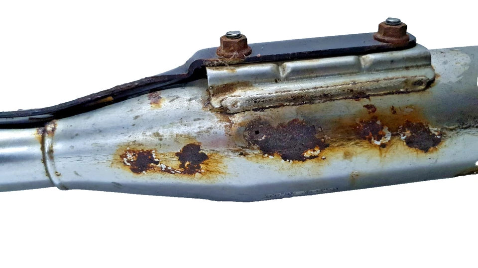 Ligne d'échappement droite Honda CA 125 Rebel 1997 Réf : 18300-KEB-900