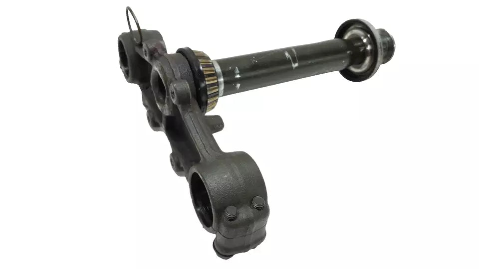 Té de fourche inférieur Yamaha DT125LC 1987 n°12 Réf : 53V-23340-00-90