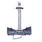 Té de fourche inférieur Yamaha YBR 125 2010 n°2 Réf : 5VLF331X0100