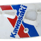 Ouie de radiateur gauche Kawasaki KMX 125 1988 Réf : 4908950476F