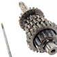 Arbre primaire Yamaha DT125LC 1987 n°9 Réf : 34X-17411-00-00