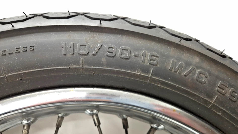 Roue arrière Honda CM 125 Custom 1995 Réf : 42650-KC2-305