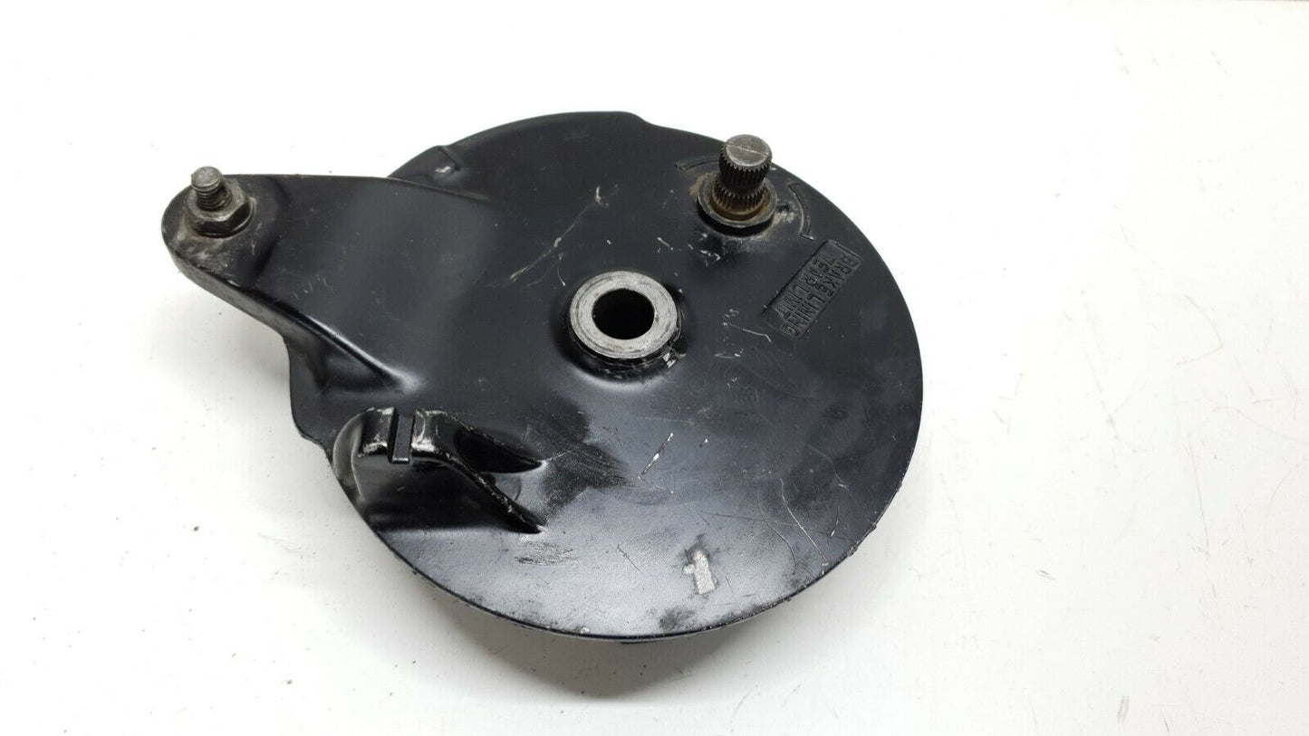 Tambour arrière  / Flasque Suzuki 125 DR 1985 Réf : 64210-48000-000 Rear brake