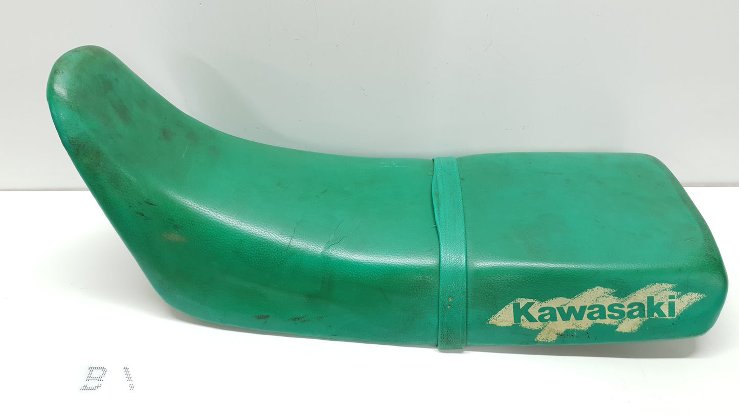 Selle 1-2 Kawasaki KMX 125 1987 n°3 Réf : 53001-1471F Seat