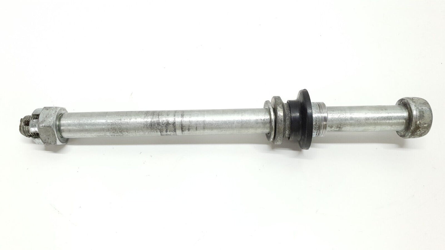 Axe de roue avant Yamaha DT125LC 1987 n°6 Réf 34X-25181-00-00 Front wheel axle