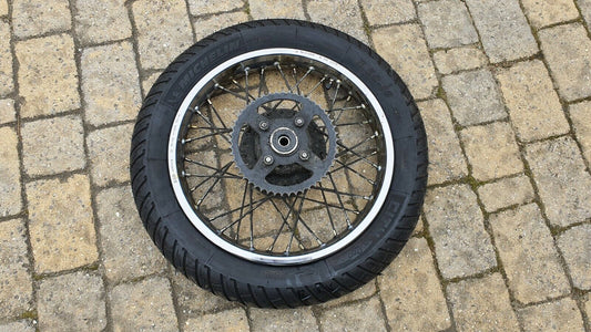 Roue arrière Yamaha SR 125 1998 Réf : 3MW-25311-00-35 Rear wheel