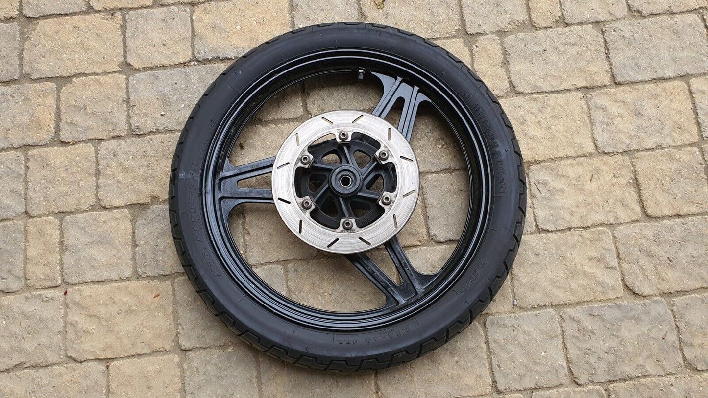 Roue avant Yamaha YBR 125 2005 Réf : 4GU-F5168-10-33 Front wheel