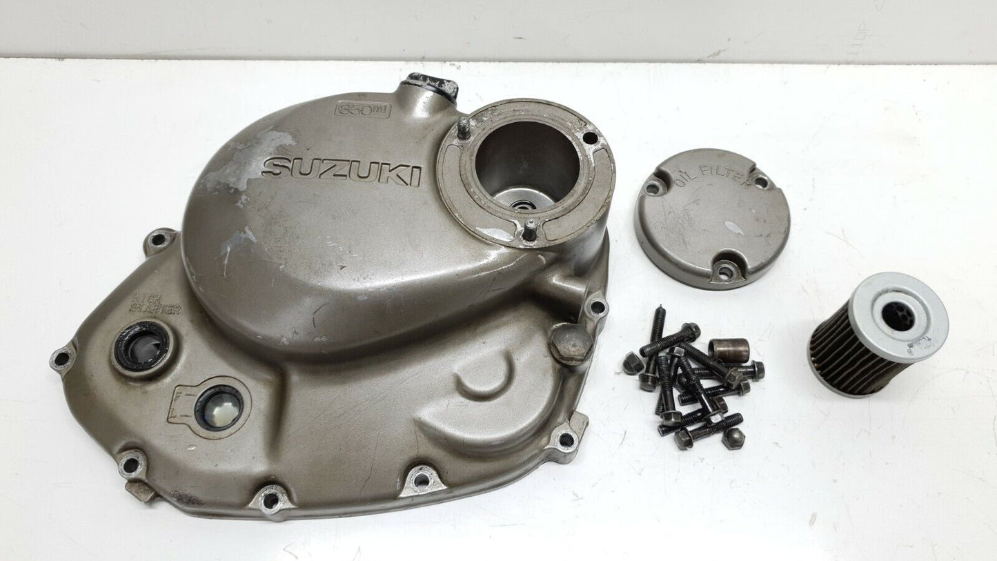 Carter droit d'embrayage Suzuki 125 DR 1985 Réf : 11340-42A00-000 Clutch cover