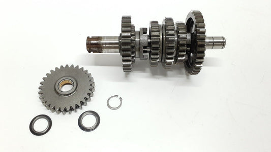 Arbre secondaire Yamaha DT125LC 1987 n°6 Réf : 10V-17421-00-00 Gearbox