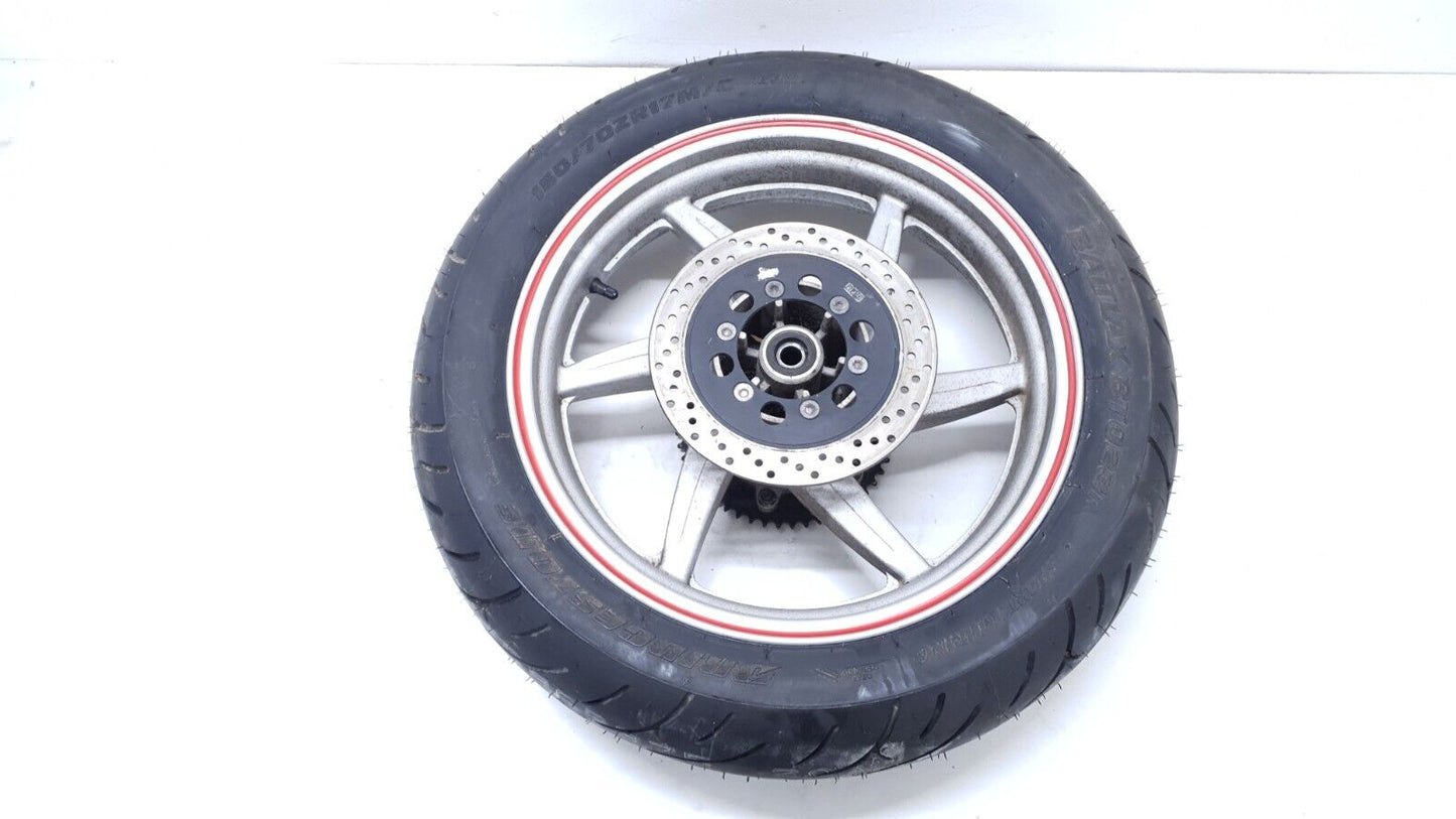 Roue arrière Hyosung Comet GT 125 2003 n°2 Rear wheel