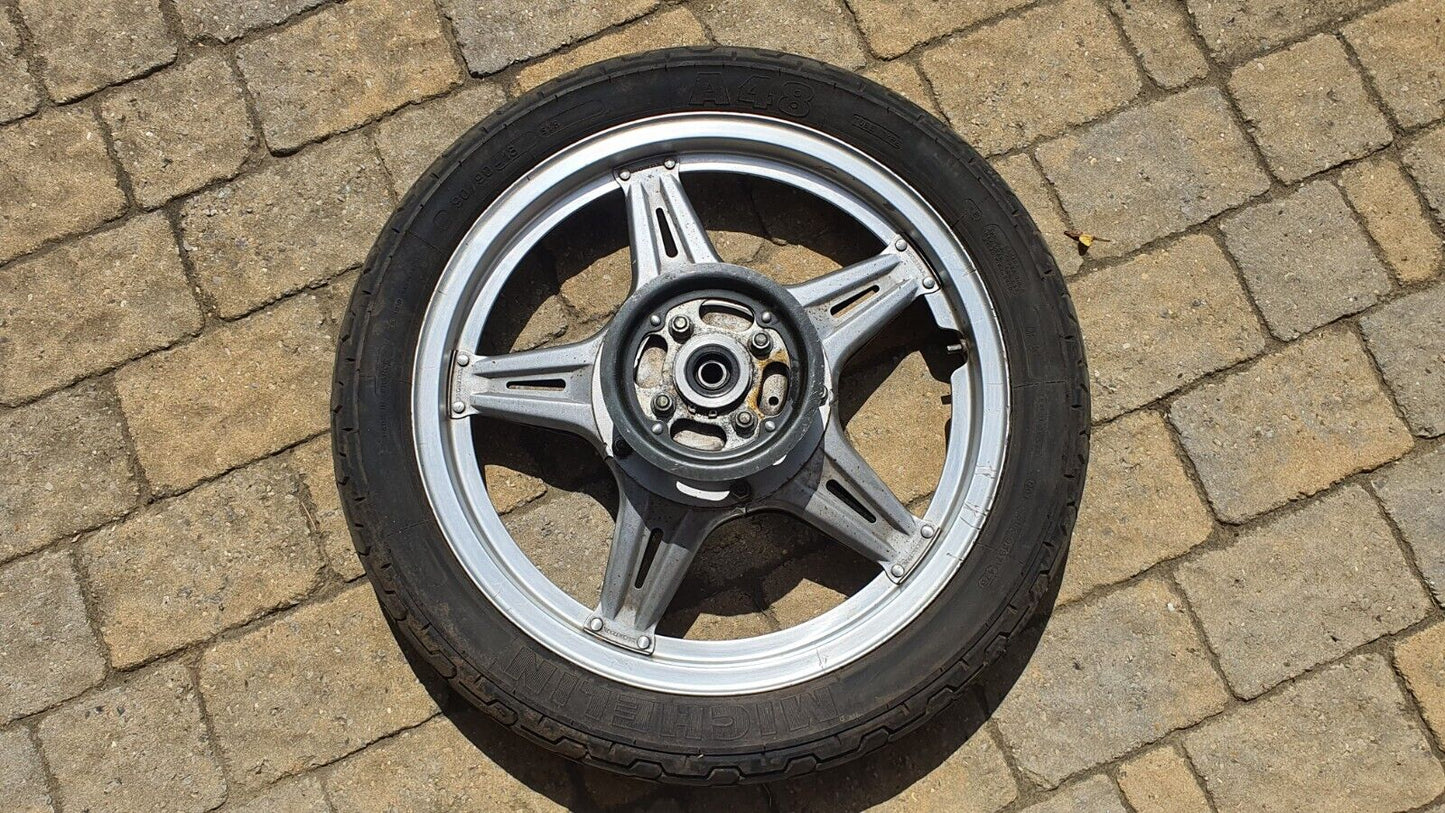 Roue arrière Honda CB125T 1978 N°2 Réf : 42701-399-003 Rear wheel