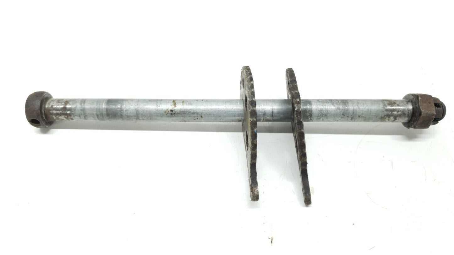 Axe de roue arrière 2-3 Yamaha DTMX 125 1979 Rear wheel axle