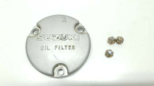 Couvercle filtre à huile Suzuki GN125 1982-2001 Réf : 16512-05212-000 Oil Cover