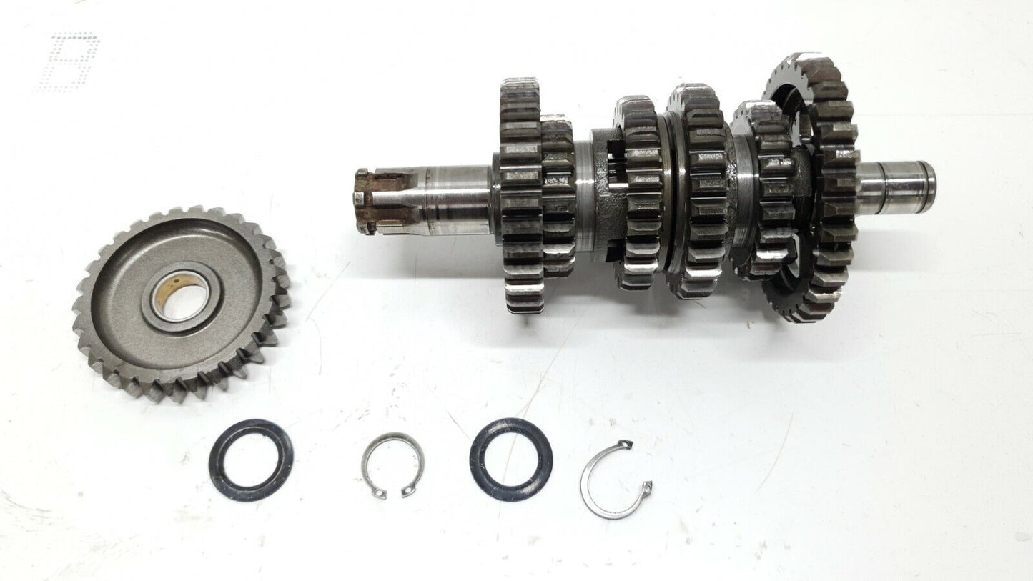 Arbre secondaire Yamaha DT125LC 1987 N°5 Réf : 10V-17421-00-00 Gearbox