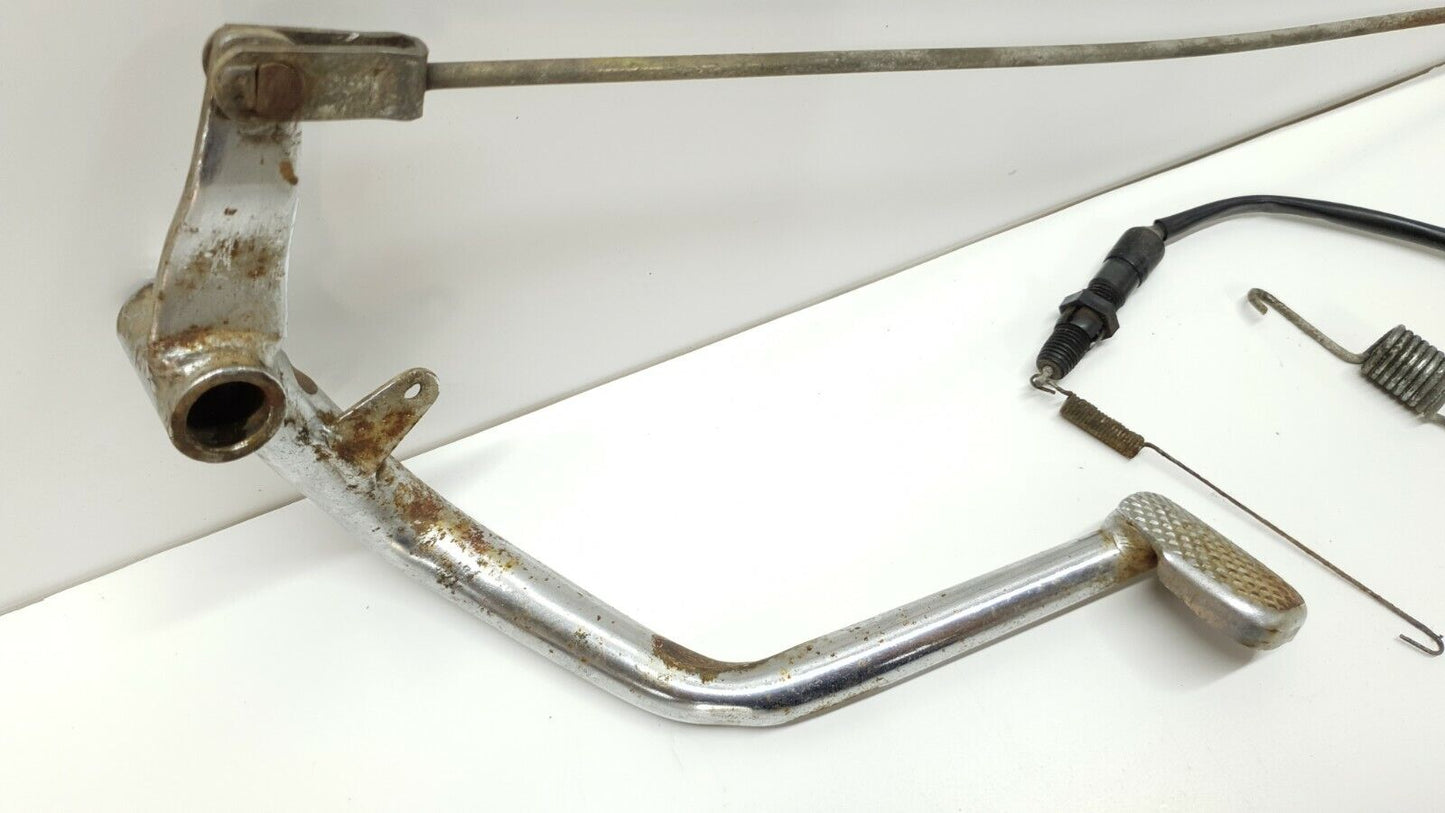 Pédale de frein arrière Honda CB125T 1978 Réf : 46500-399-000 Rear brake pedal