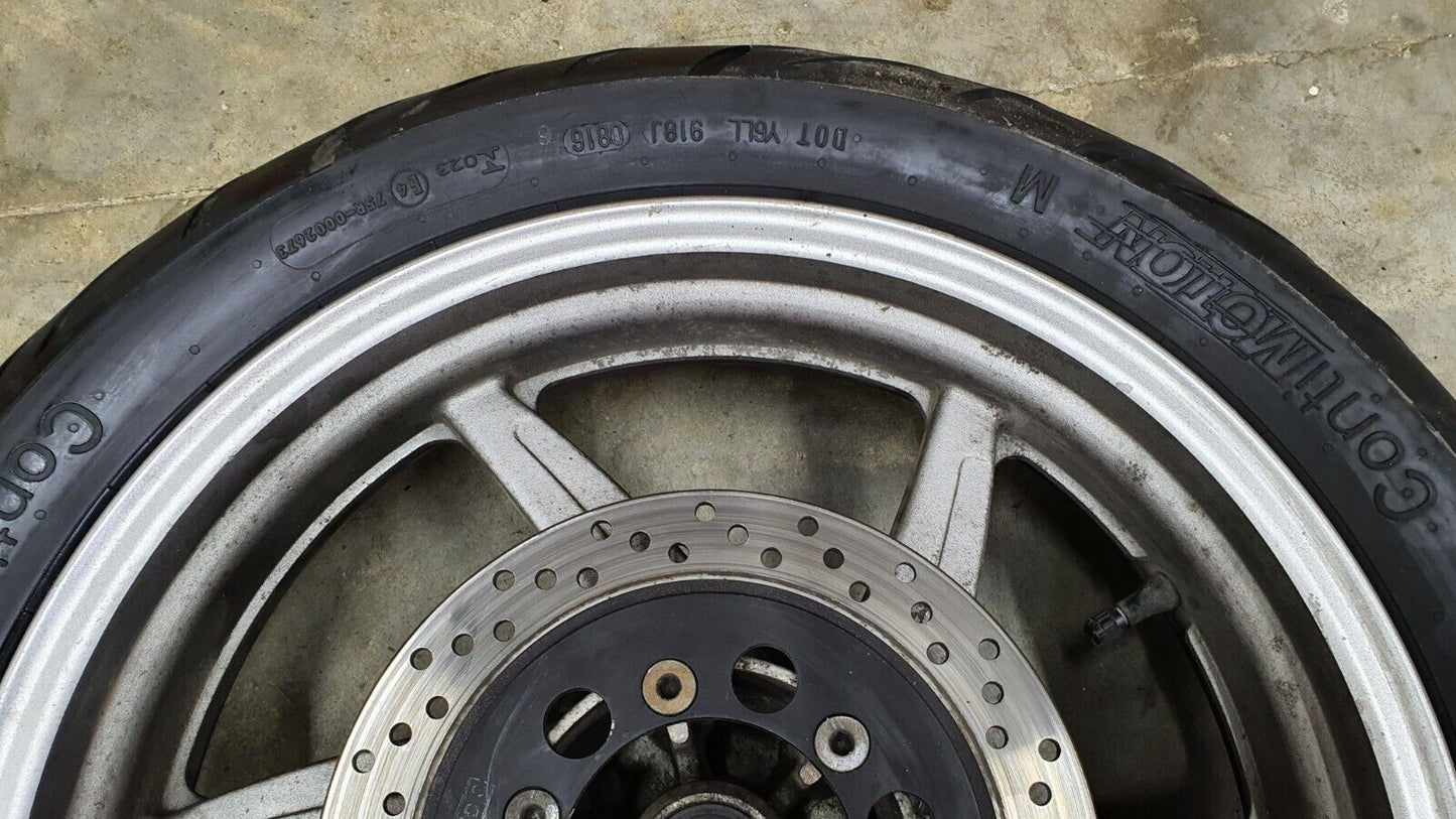 Roue arrière Hyosung Comet GT 125 2003 Rear wheel