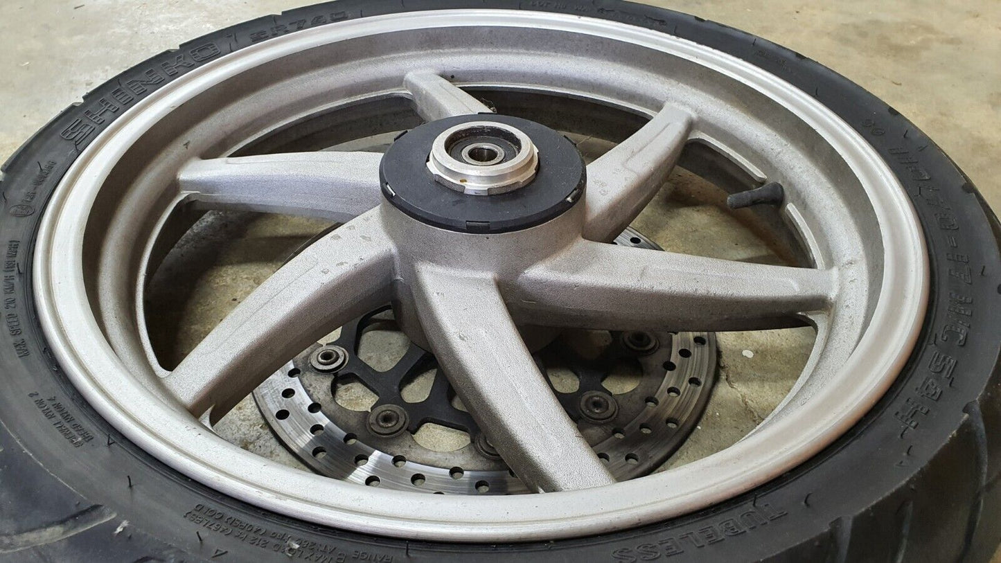 Roue avant Hyosung Comet GT 125 2003 Front wheel