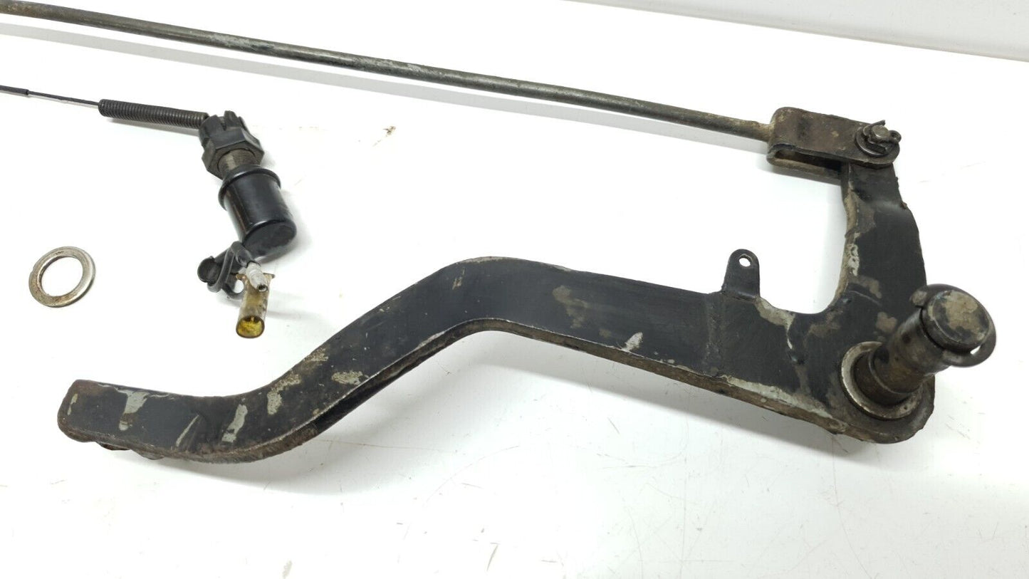 Pédale de frein arrière 1-2 Yamaha DTMX 125 1979 Rear brake pedal