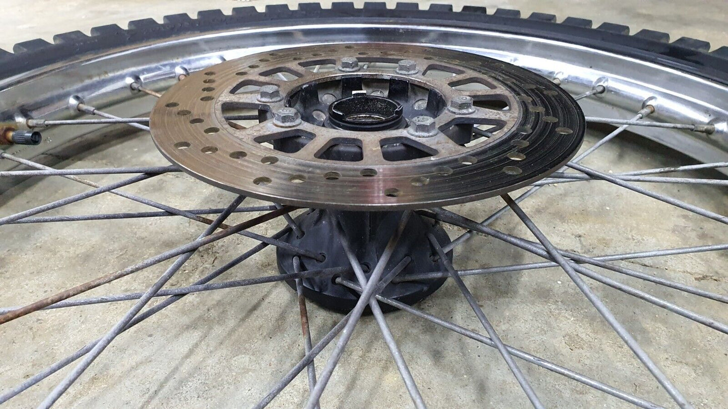 Roue avant Yamaha DT125LC 1987 n°11 Réf : 94416-21392-00 Front wheel