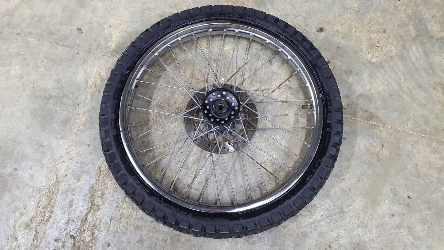 Roue avant Yamaha DT125LC 1987 n°11 Réf : 94416-21392-00 Front wheel